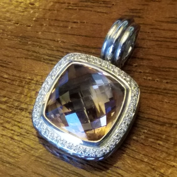 SOLD@! Auth. David Yurman 14mm Dia. Morg. Enhancer - Picture 1 of 8
